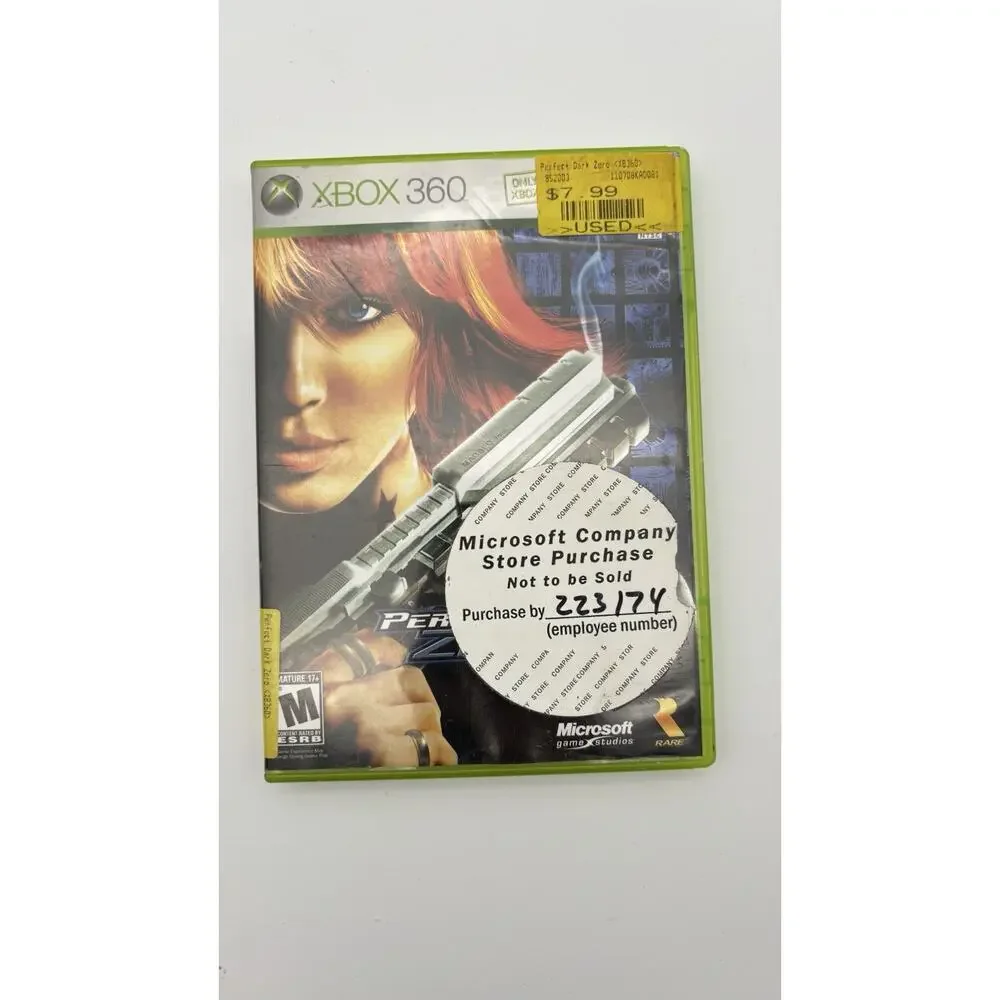 Perfect Dark Zero - (Microsoft Xbox 360) CIB W/manual. Tested. Works